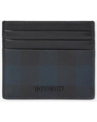 Burberry - Tall Check Card Case - Lyst