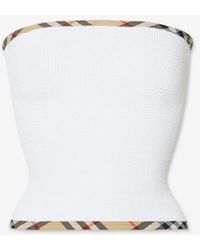 Burberry - X Hunza G Devyn Swim Skirt/Tube Top - Lyst