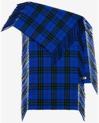 Burberry - Check Cashmere Happy Scarf - Lyst