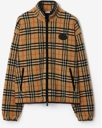 Burberry - Jacket With A Distinctive Check Pattern - Lyst