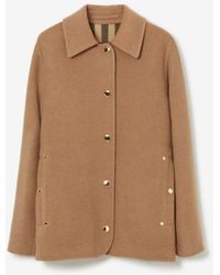 Burberry - Country-Jacke aus Wolle - Lyst