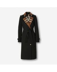 Burberry - Reversible Check Wool Coat - Lyst