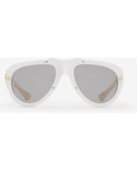 Burberry - Shield Mask Sunglasses - Lyst
