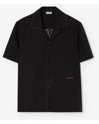 Burberry - Relaxed Fit Knight Heart Cotton Shirt - Lyst