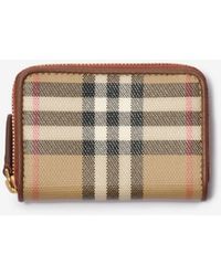 Burberry - Check Coin Purse - Lyst