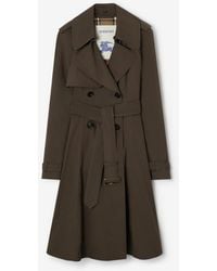 Burberry - Long Gabardine Pembury Trench Coat - Lyst
