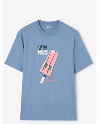 Burberry - Ice Lolly Cotton T-Shirt - Lyst