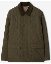 Burberry - Quilted Nylon Barn Jacket - Lyst