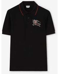 Burberry - Heart Knight Cotton Polo Shirt - Lyst