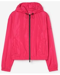 Burberry - Nylon Nelson Hooded Jacket - Lyst