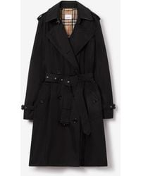 Burberry - Mid-Length Lightweight Kensington Trench Coat - Lyst