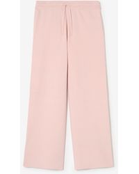 Burberry - Cashmere Blend Track Pants - Lyst