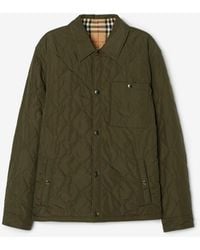 Burberry - Reversible Quilted Nylon Brighton Overshirt - Lyst