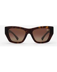 Burberry - Ekd Cat-Eye Sunglasses - Lyst
