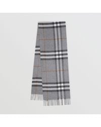 mens black burberry scarf