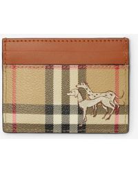 Burberry - Check Mates Card Case - Lyst