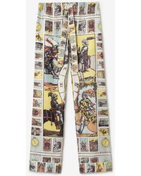 Burberry - Tarot Silk Pyjama Trousers - Lyst