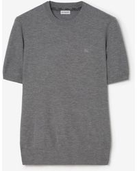 Burberry - Cashmere Top - Lyst