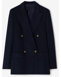 Burberry - Cashmere Tailored Jacket - Lyst