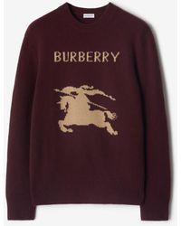 Burberry - Ekd Wool Cashmere Sweater - Lyst