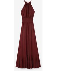 Burberry - Viscose Jersey Dress - Lyst