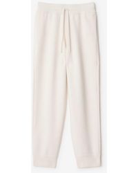 Burberry - Cashmere Blend Jogging Pants - Lyst