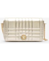 Burberry - Small Quilted Leather Crossbody Bag - Lyst