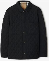 Burberry - Reversible Quilted Nylon Overshirt - Lyst