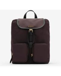 Burberry - Mini Nylon Backpack - Lyst
