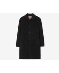 Burberry - Mid-Length Wool Worthing Car Coat - Lyst