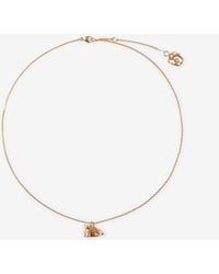 Burberry - Fox Charm Necklace​ - Lyst