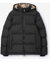 Burberry - Detachable Sleeve Bideford Puffer Jacket - Lyst