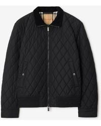 Burberry - Quilted Nylon Jacket - Lyst