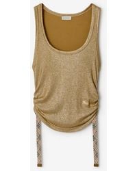 Burberry - Festival Viscose Tank Top - Lyst