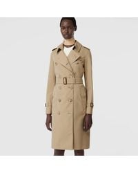 Burberry - Trench Heritage long The Kensington - Lyst