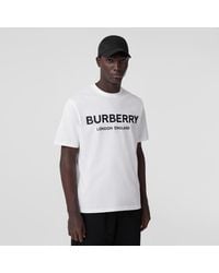 Burberry Short sleeve t-shirts for Men | Online Sale up to 57% off | Lyst