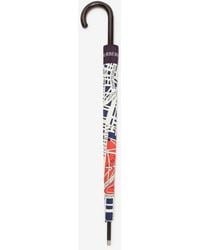 Burberry - Map Walking Umbrella - Lyst