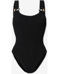 Burberry - X Hunza G Domino Swimsuit - Lyst