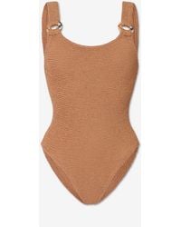 Burberry - X Hunza G Domino Swimsuit - Lyst