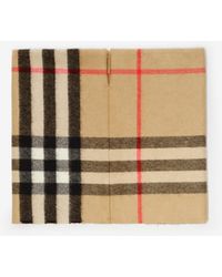 Burberry - Check Cashmere Snood - Lyst