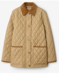 Burberry - Quilted Nylon Barn Jacket - Lyst