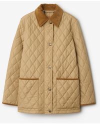 Burberry - Quilted Nylon Barn Jacket - Lyst