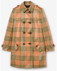 Burberry - "Summerside" Check Trench - Lyst