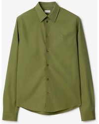 Burberry - Regular Fit Cotton Poplin Shirt - Lyst