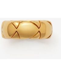 Burberry - Shield Segment Ring - Lyst