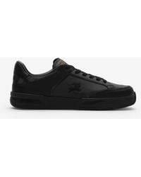Burberry - Leather And Nylon Harrow Sneakers​ - Lyst