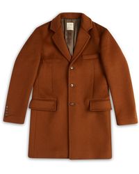 Burrows and Hare Churchill Coat - Brown