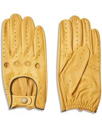 Dents Winchester Deerskin Leather Driving Gloves BARK