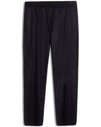 Barena Barena Regular Fit Trouser Pinstripe - Navy - Blue