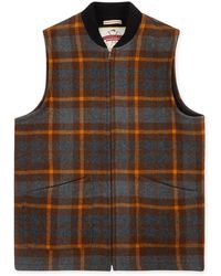 Burrows and Hare Wool Gilet - Multicolour